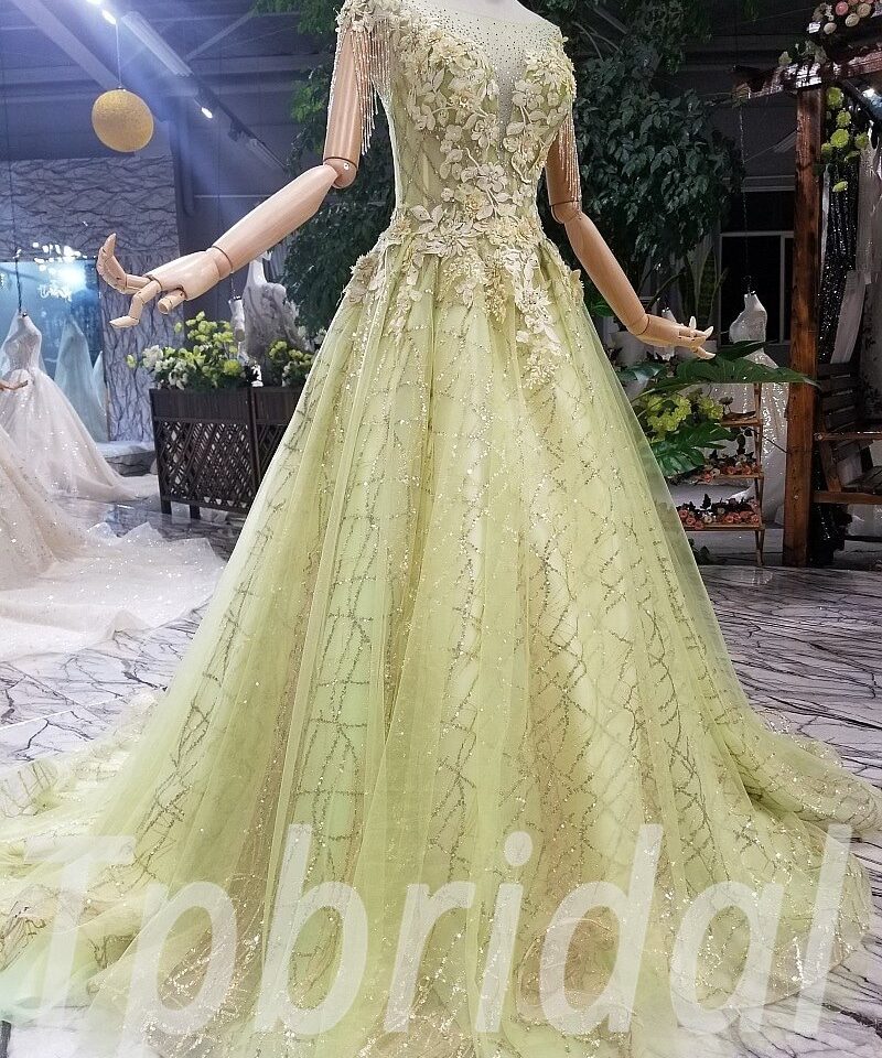 green evening dress-20382-04