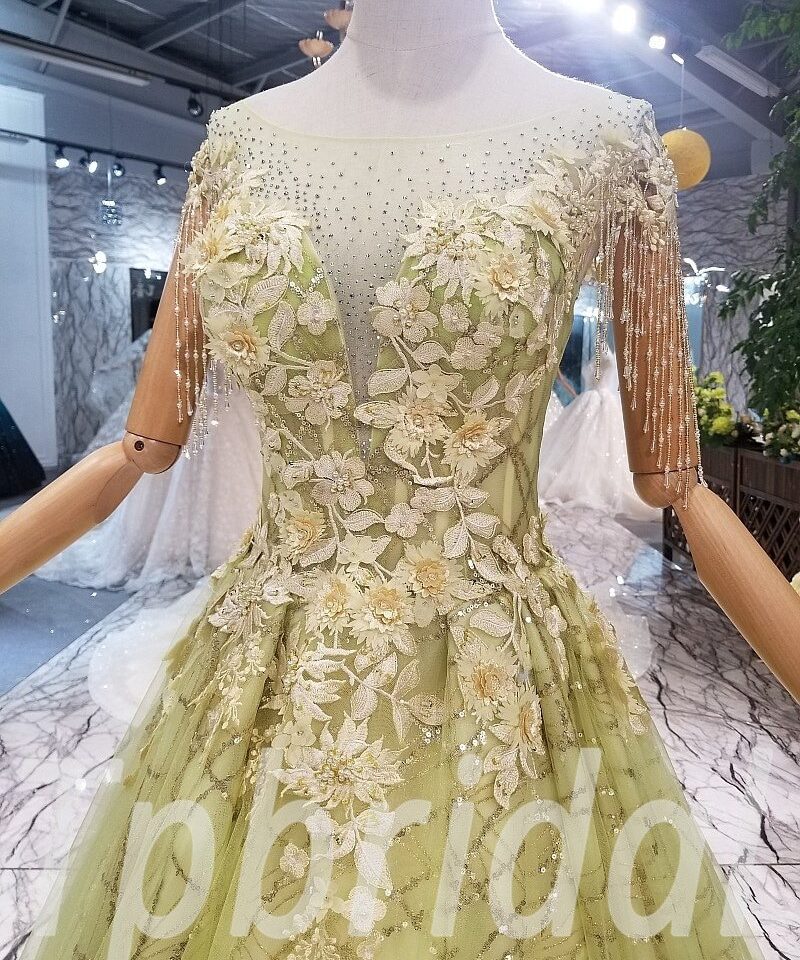 green evening dress-20382-06