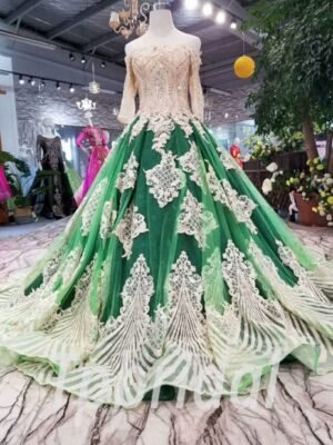 green prom dress 2018-20379-01