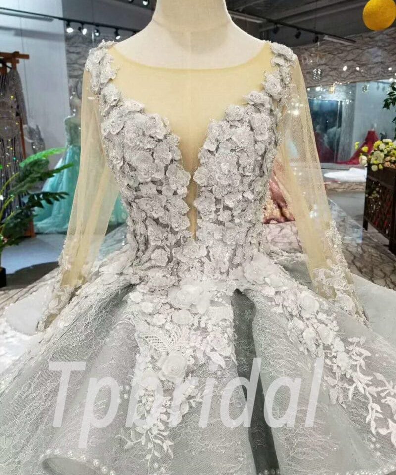 haute couture dress grey-20360-03