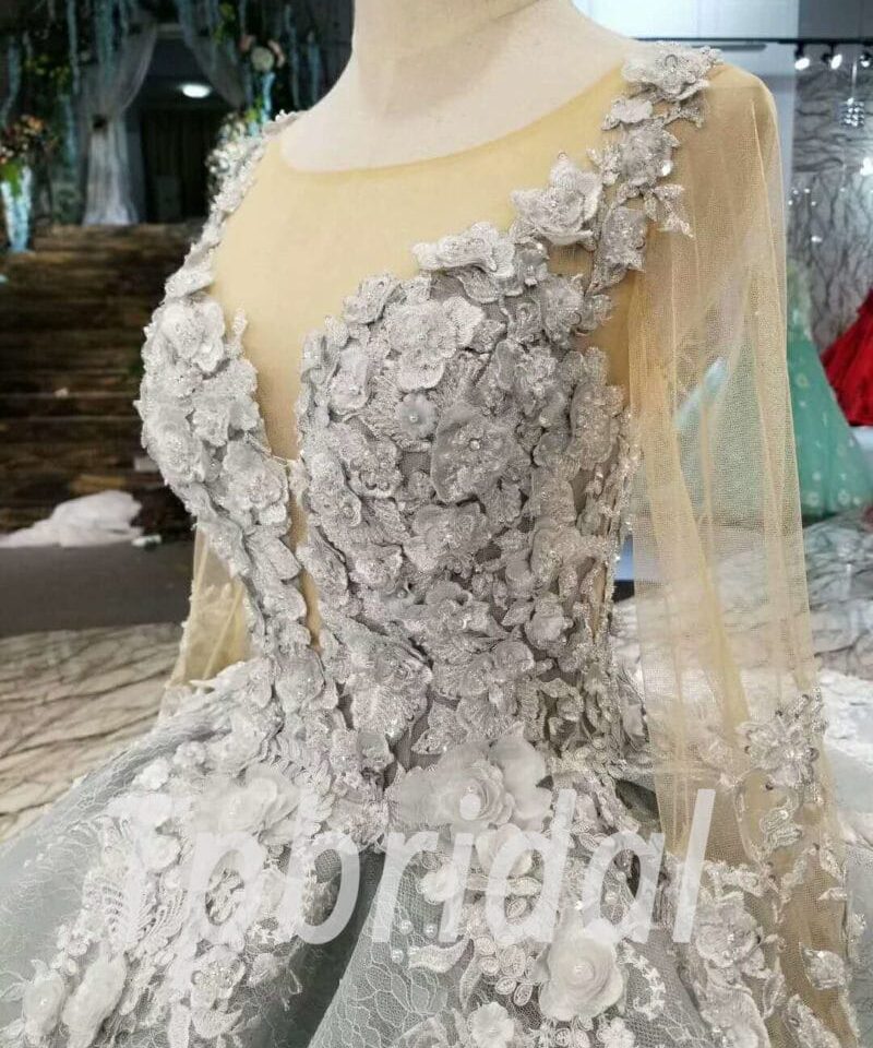 haute couture dress grey-20360-04