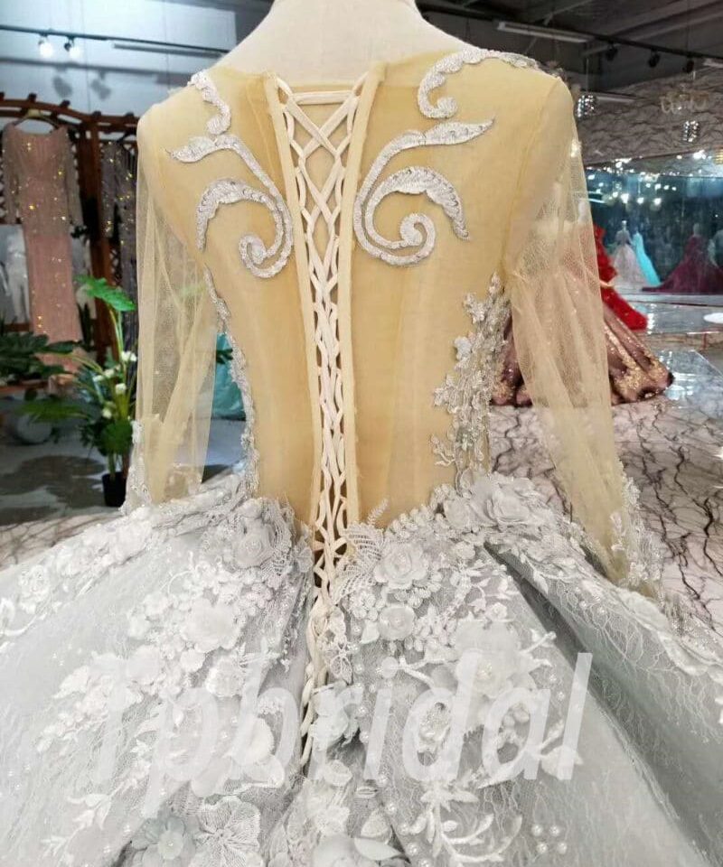 haute couture dress grey-20360-08