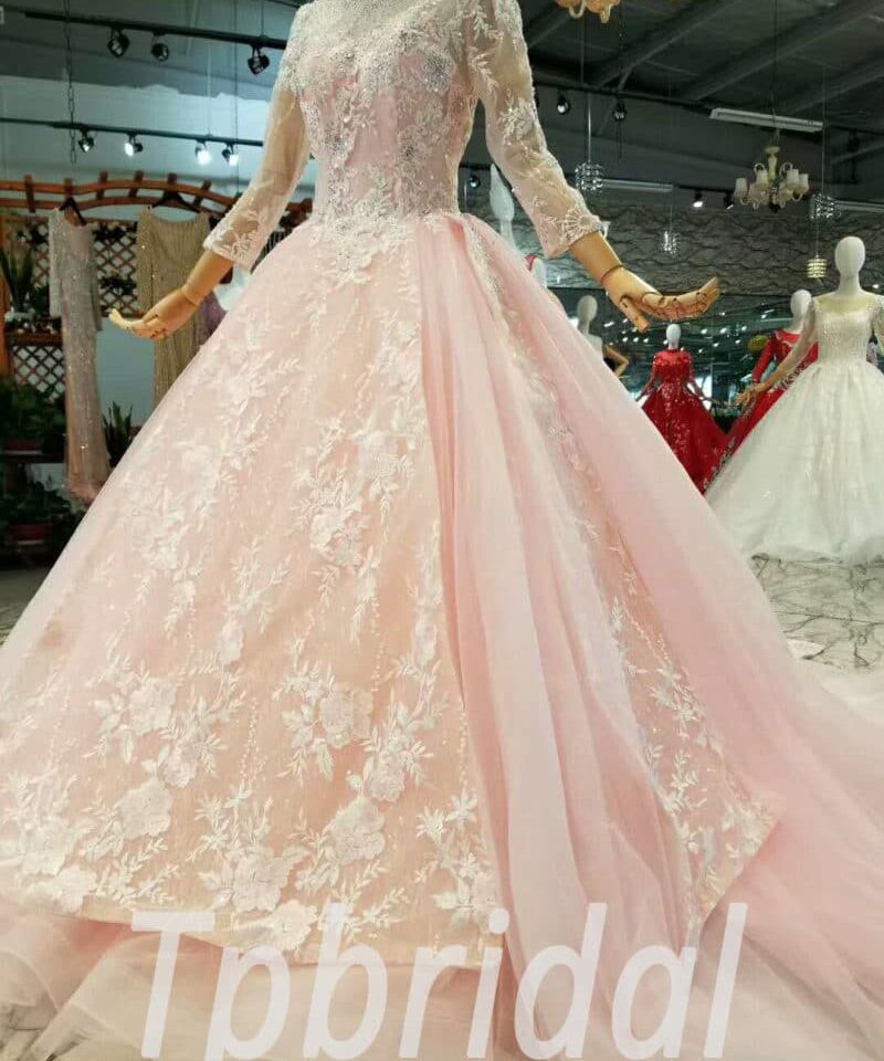 pink formal dress-20375-04