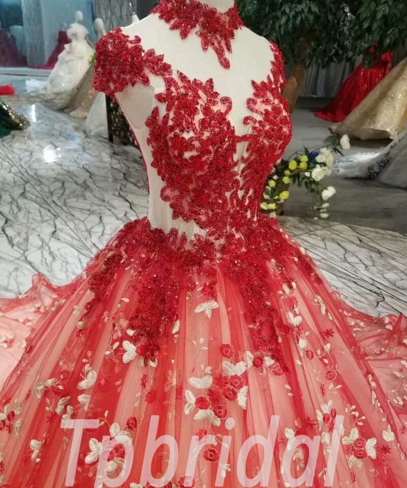 prom dress red-20387-05