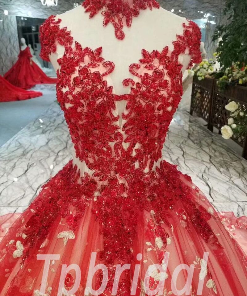 prom dress red-20387-06