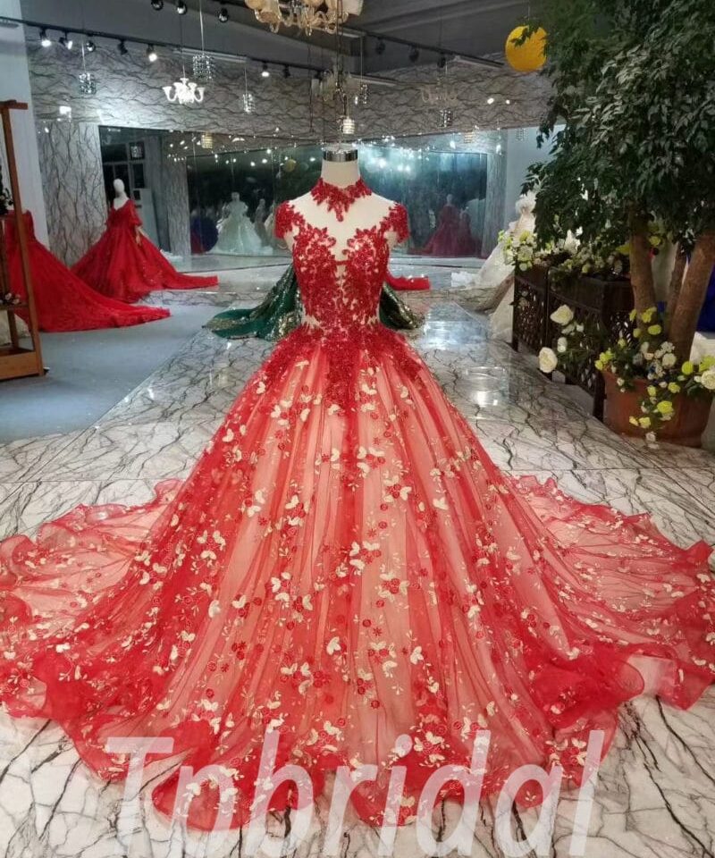 prom dress red-20387-08