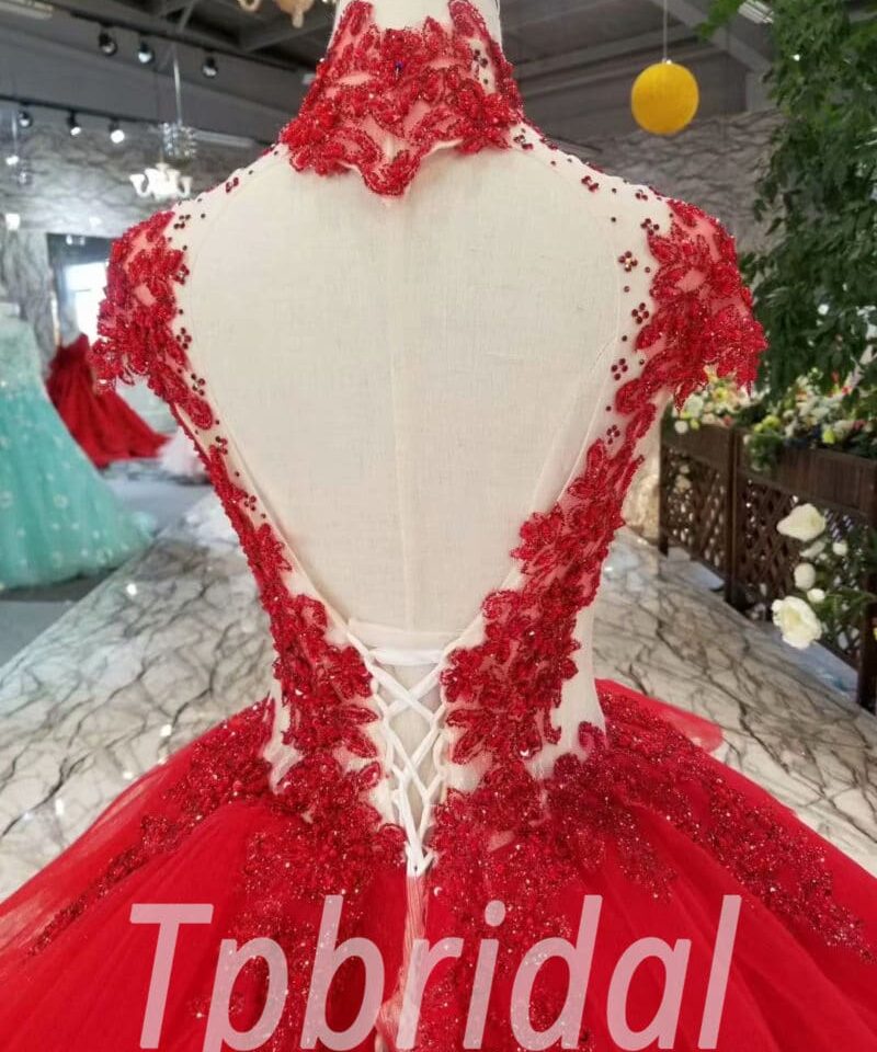 quinceanera dress red-20392-06