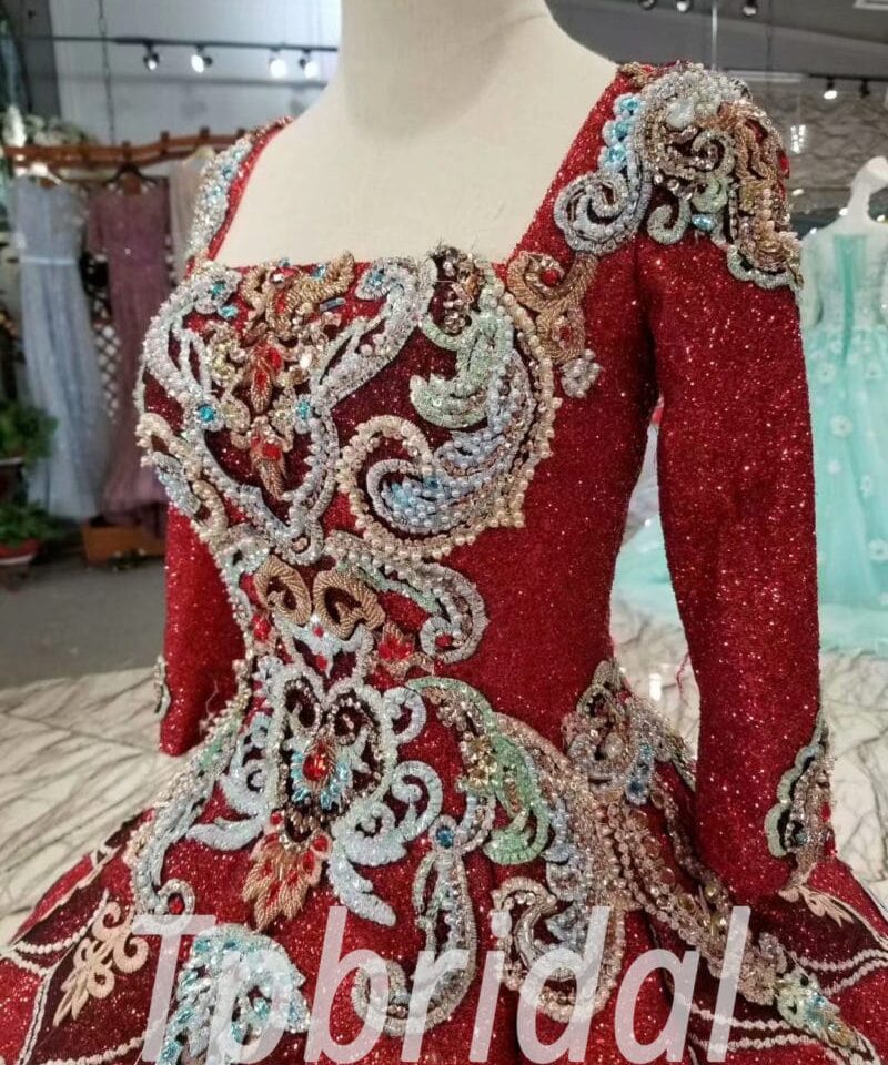 red ball gown-20395-02