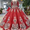 red ball gown-20395-05