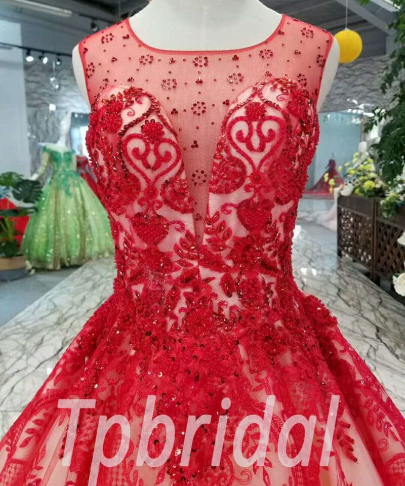 red prom dress 2018-20377