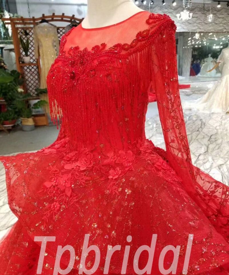 red prom dress plus size-20385-03