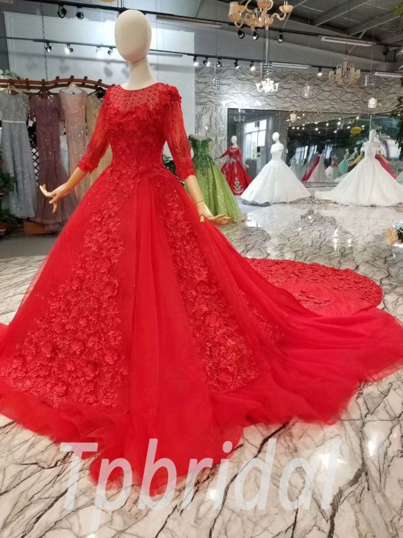 Buy Shahina Fashion Girls' Dress Girl Clothes Wedding Gown Kids A-Line Tutu Dresses  Colour Satin Children Formal Wear 1-2Year Red at Amazon.in