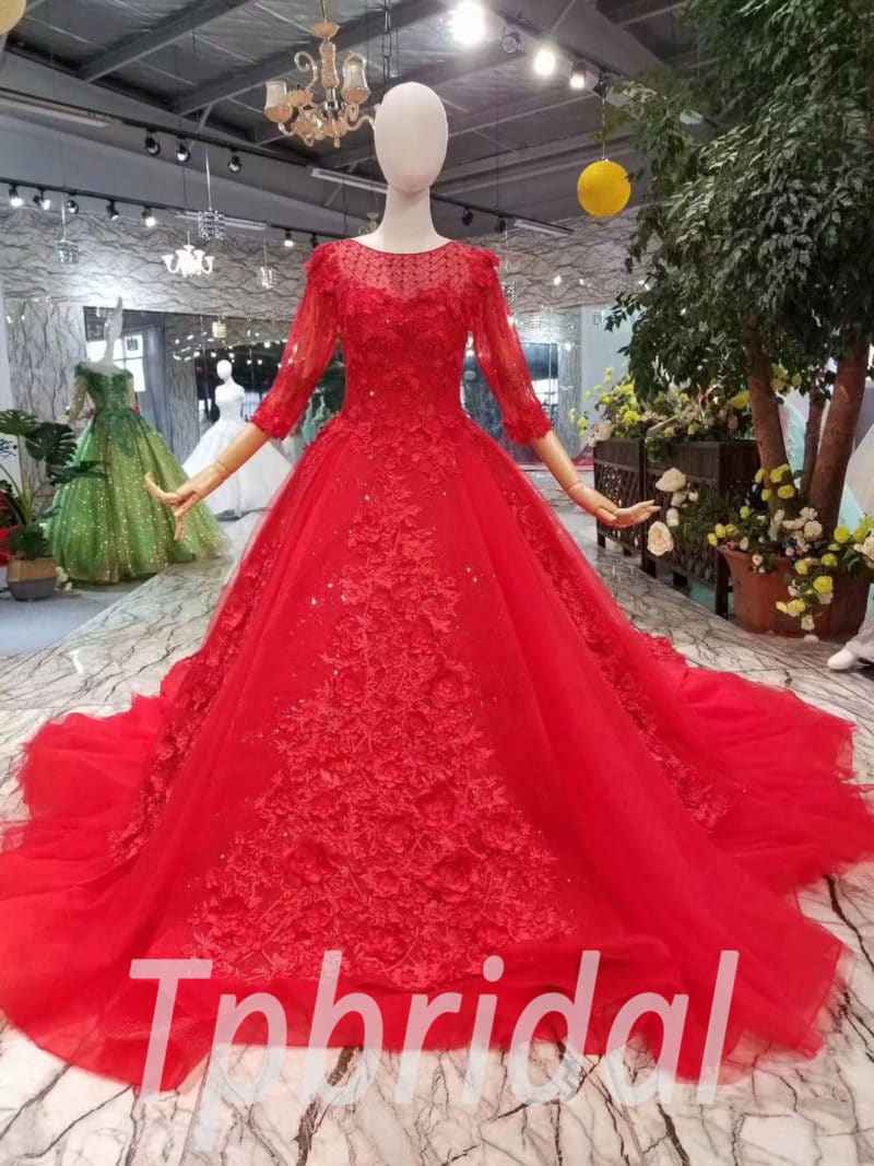 Buy Wholesale China New Design First-class Quality Women's Dresses Long  Sleeve Modern Luxury Lace Wed Bridal Dress Western Wedding Dresses For  Wedding & Wedding Gowns at USD 300 | Global Sources