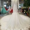 white mermaid wedding dress-20366-01