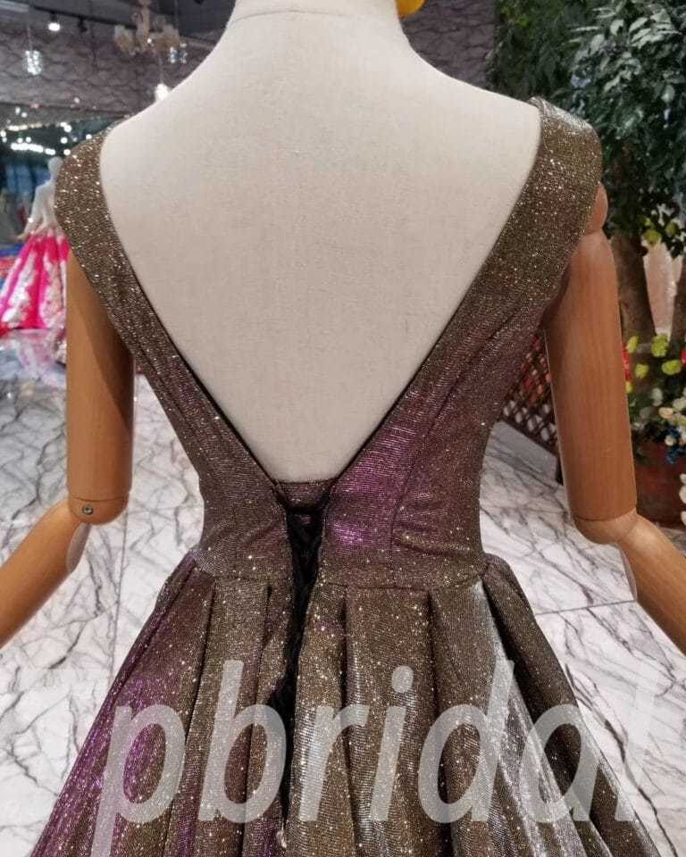 a line evening dress-0407-03