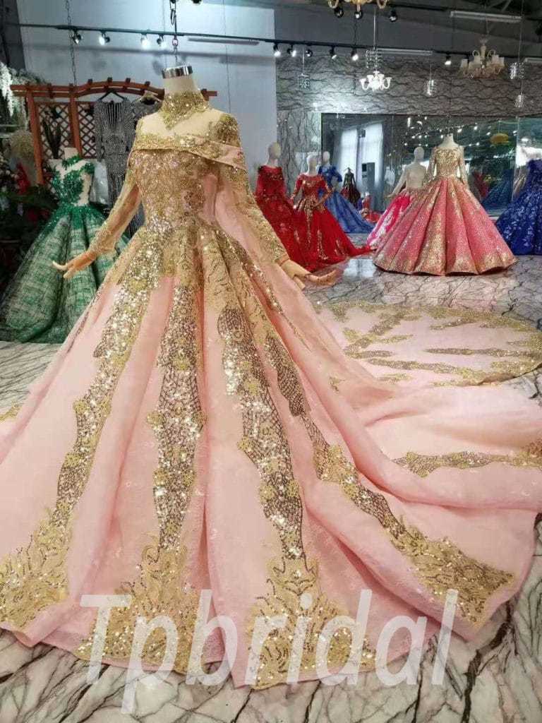 20+ Rose Gold Pink Wedding Dress