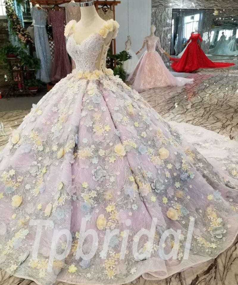 purple wedding dress-416-08