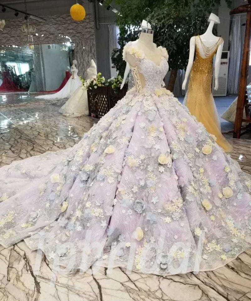 purple wedding dress-416-09