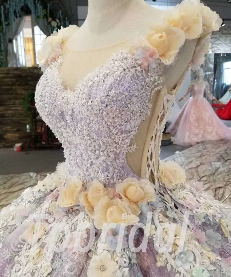 purple wedding dress-416-11