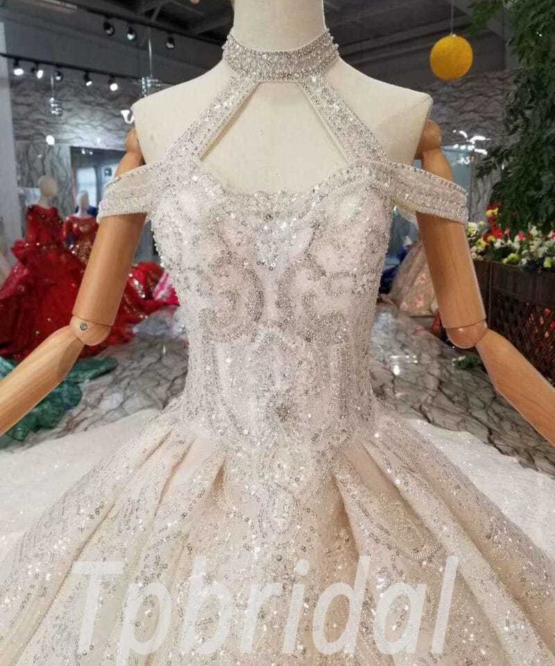 halter wedding dress-0414-07