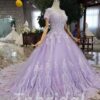 Lavender quinceanera dress 511-01