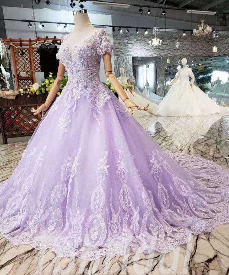 Lavender quinceanera dress 511-03