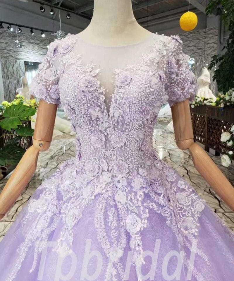 Lavender quinceanera dress 511-04