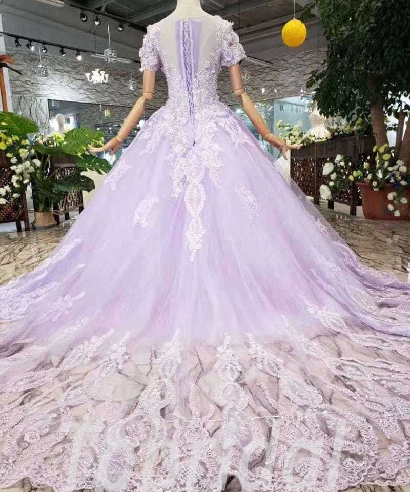 Lavender quinceanera dress 511-06