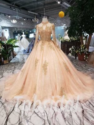 orange prom dress 514-01