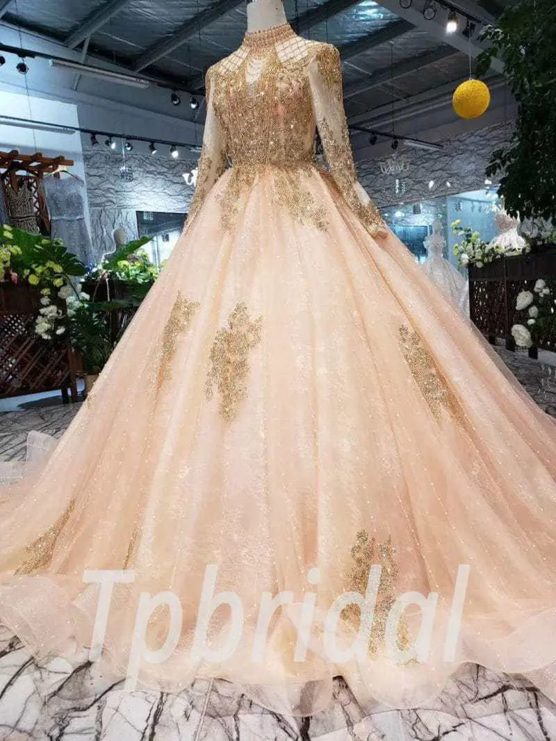 orange prom dress 514-03