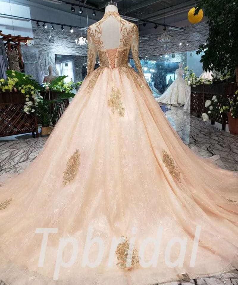 orange prom dress 514-07