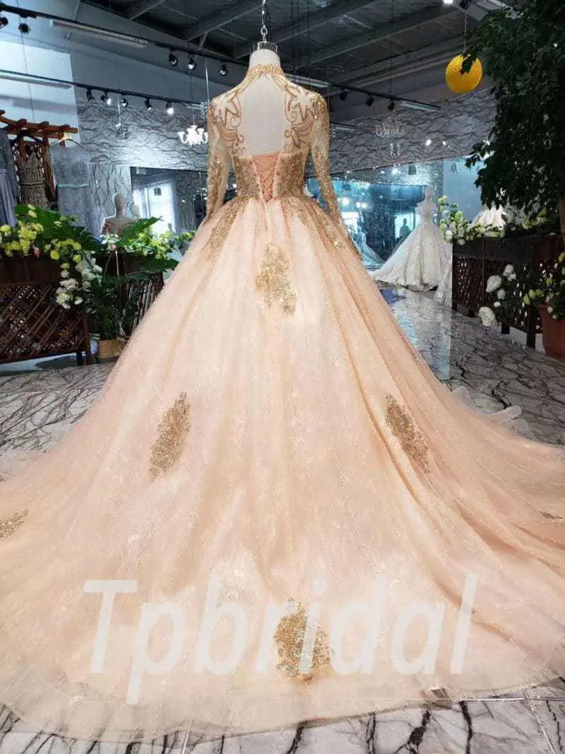 orange prom dress 514-07