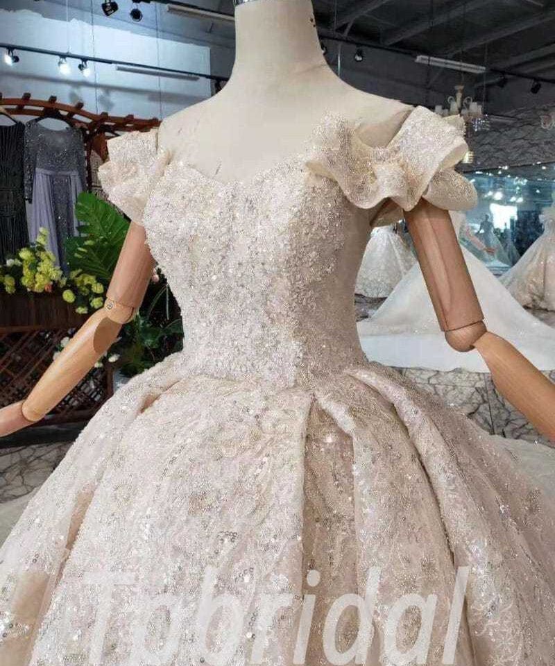 sparkling wedding dress 510-03