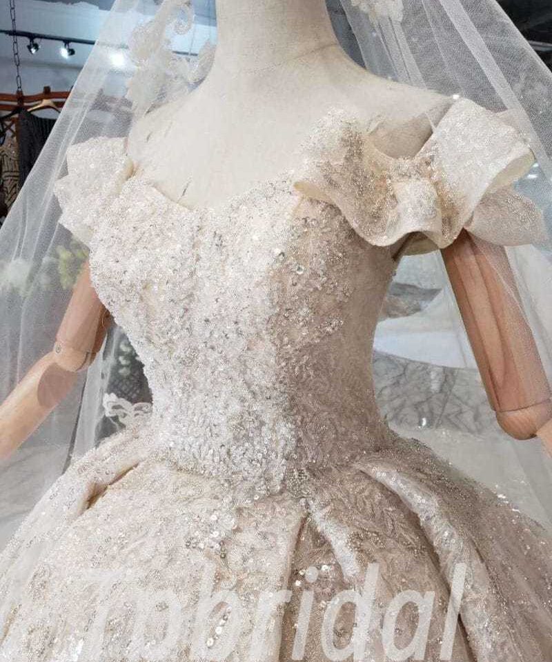 sparkling wedding dress 510-05