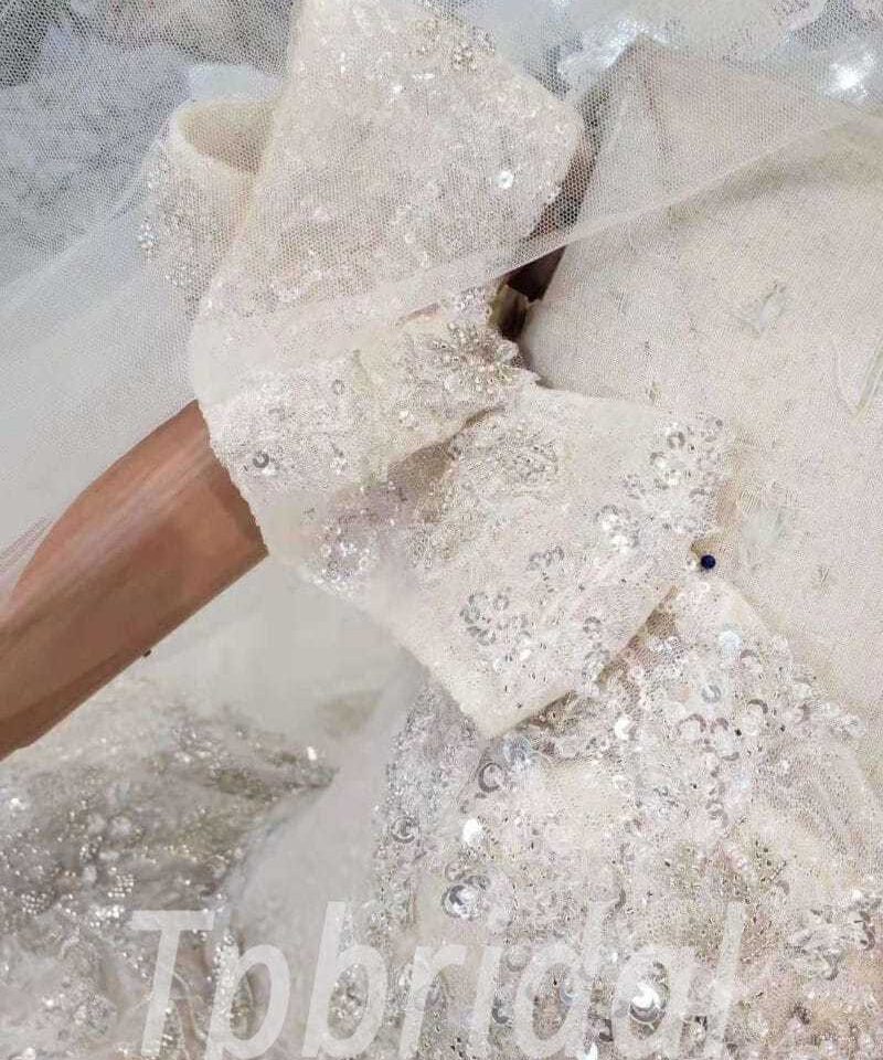 sparkling wedding dress 510-06