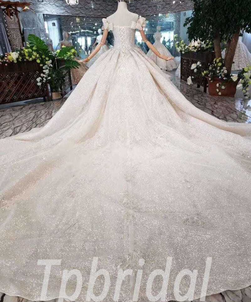 sparkling wedding dress 510-10