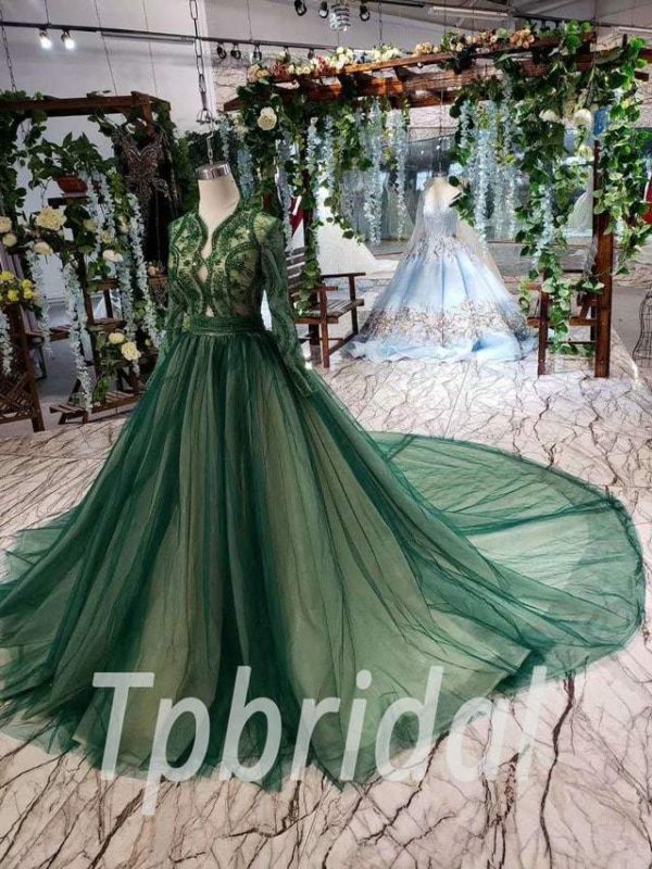 A-line Black Unique Design Moedst Long Best Sale Fashion Prom Dresses –  SposaBridal