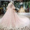 baby pink wedding dress 544-01