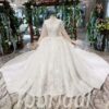 ball gown white wedding dress 532-01