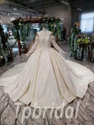 beaded wedding dresses 537-01