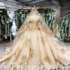 gold wedding dresses for sale 553-01