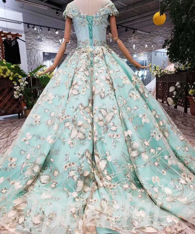 mint quinceanera dresses 524-06