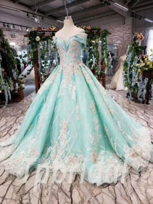 off the shoulder prom dress 533-01