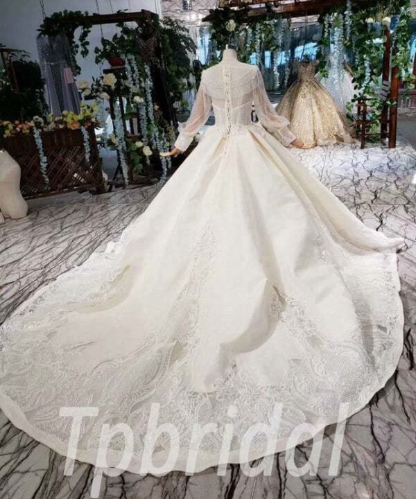 satin wedding dresses 536-05