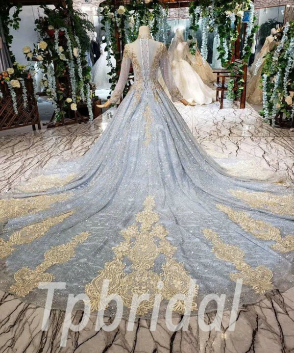 silver prom dress 529-07