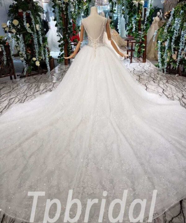 simple wedding dress 525-03