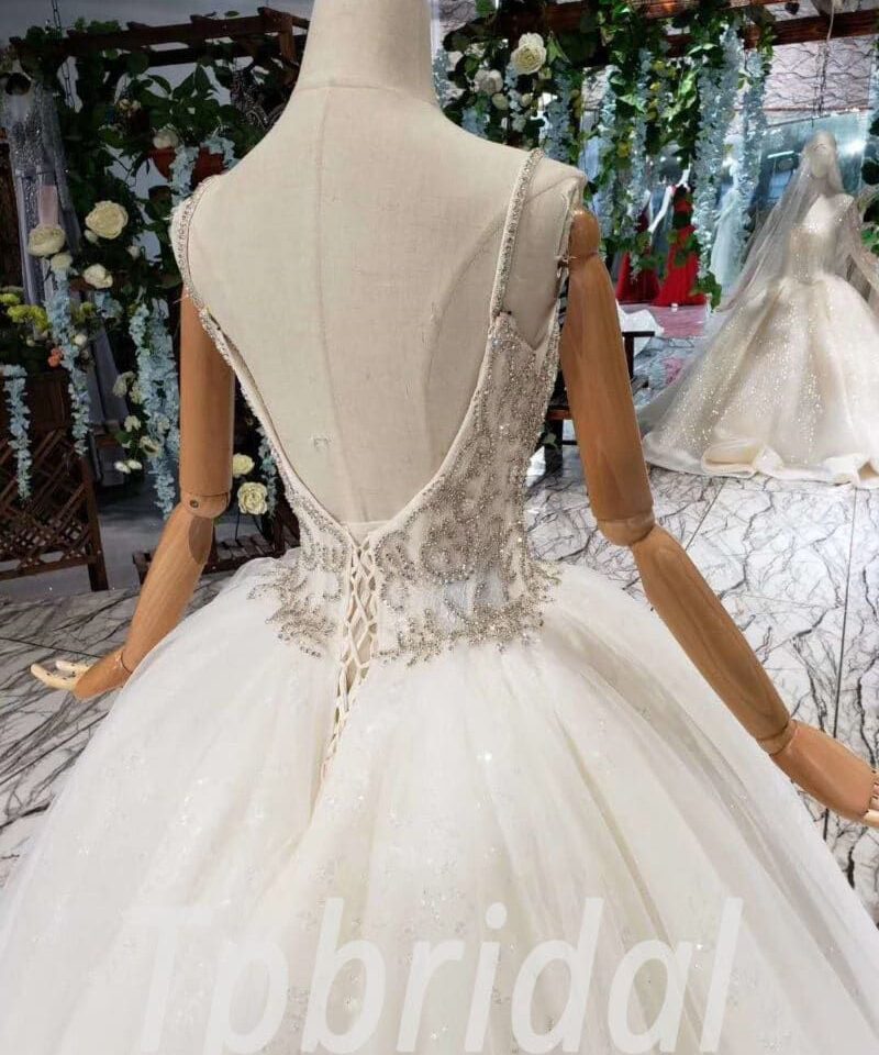 simple wedding dress 525-04