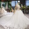 simple wedding dress 525-06