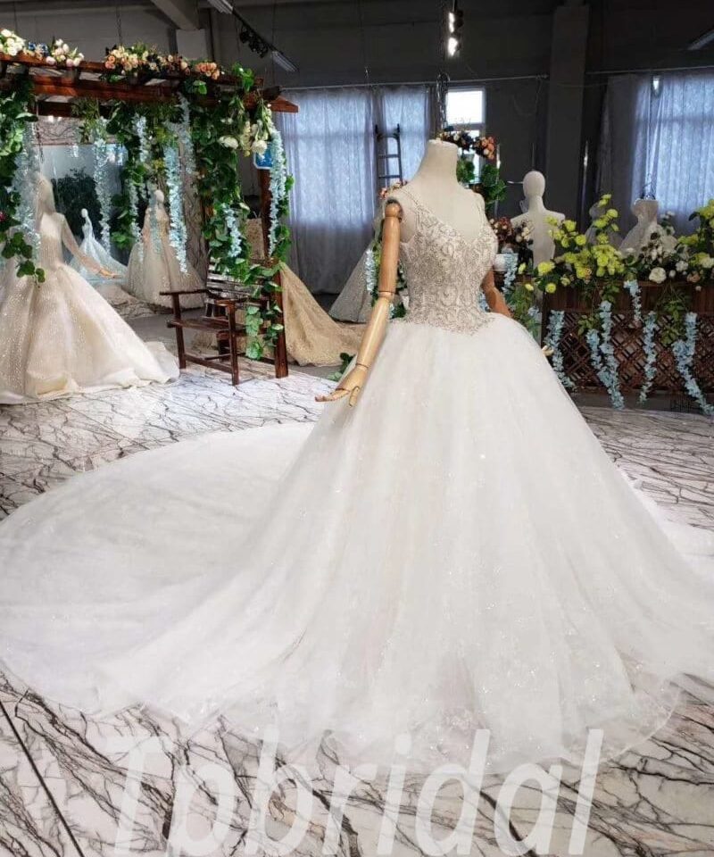 simple wedding dress 525-06