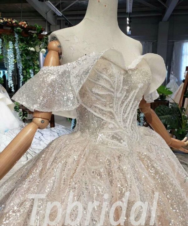 sparkle wedding dress 557-03